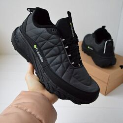 Columbia Nonsplip Goretex Gray Black термо кросівки коламбія зимові чоловіч