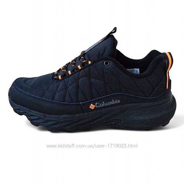 Columbia Nonslip Goretex Black термо кросівки чоловічі коламбія кроссовки