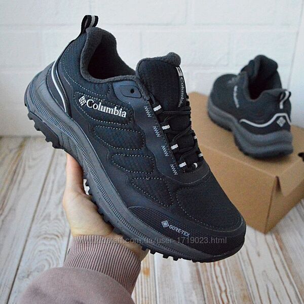 Columbia Gore-tex Gray термо кросівки коламбія кроссовки зимние кросовки