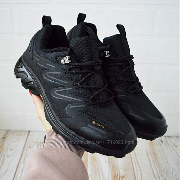Salomon Xt-Rush 2 Goretex Black термо кросівки чоловічі саломон кроссовки