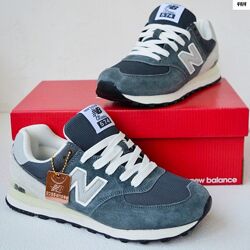 New Balance 574 Gray White сірі з білим кросівки жіночі нью беленс кроссовк