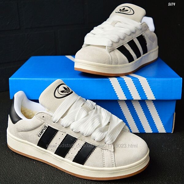 Adidas Campus Beige Black зимові кросівки жіночі адідас кампус адидас