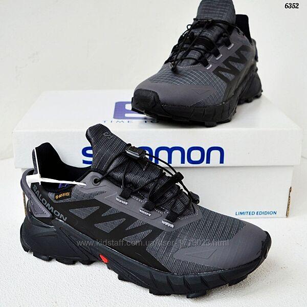 Salomon Supercross 4 Gray Black термо кросівки чоловічі саломон кроссовки