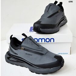 Salomon Odyssey Goretex Gray Black термо кросівки чоловічі зимові саломон