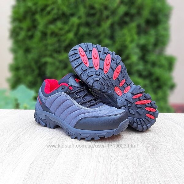 Merrell Vibram Сірі термо/фліс кросівки чоловічі мерел кроссовки термо