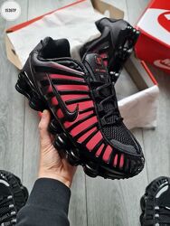 Nike Shox TL Black/Redмчоловічі кросівки найк кроссовки мужские хамелеон