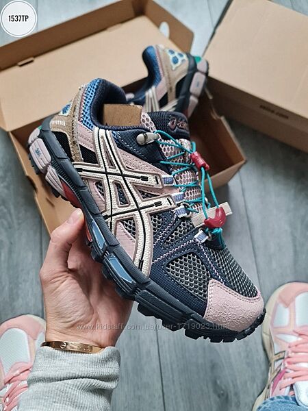 Asics Gel Kahana 8 Brown Blue жіночі кросівки асікс асикс женские кроссовки