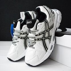 Asics Gel Kahana 8 White black термо кросівки жіночі асікс асикс кроссовки