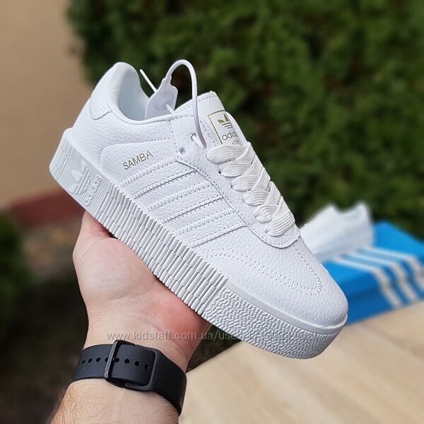 Adidas Samba білі кросівки адідас самба адидас кроссовки женские