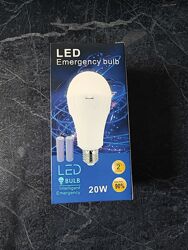 Лампочка із акумулятором 2x18650 20w