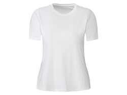 Футболка в рубчик для жінки Esmara LYCRA 442774 білий