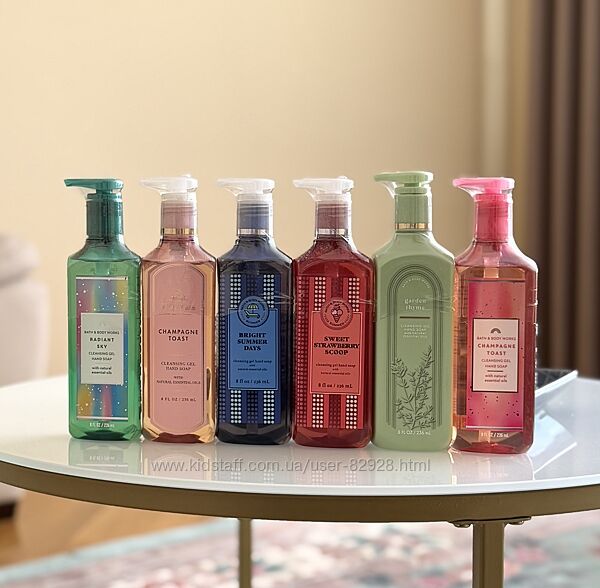 Рідке гелеве мило Bath & Body Works Gentle Gel Hand Soap. Оригінал. США