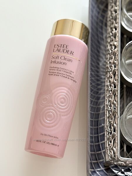 Тонік для відновлення балансу сухої шкіри Estee Lauder Soft Clean Infusion