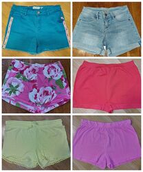 Шорти на 10-12 років, джинс, бавовна, стрейч 