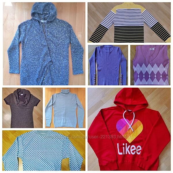 Худі, кофта, гольф, жилетка, кардиган на 12-16 років
