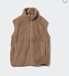 Жилет теплий uniqlo фліс шерпа л