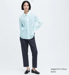 Сорочки рубашки uniqlo різні с м