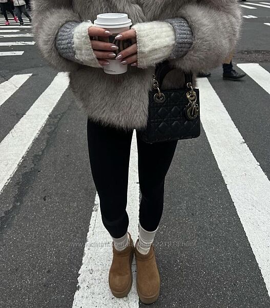 Матові теплі на флісі лосини h&m