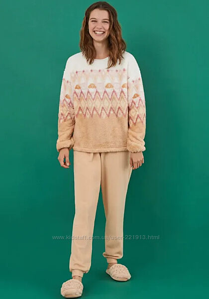 Жіноча тепла піжама Womens Secret. Оригінал.