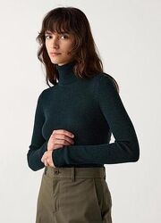 Гольф uniqlo 100 вовна рубчик