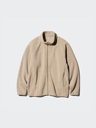 Uniqlo фліс фліска флісовий кардиган с та м