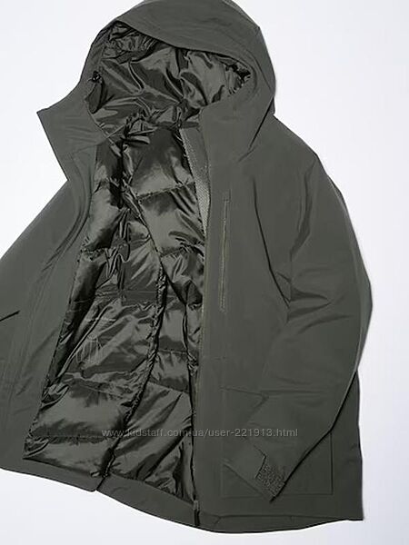 Парка uniqlo m пухова єврозима