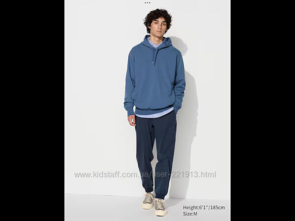 Джоггери uniqlo cotton relaxed joggers