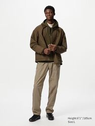 Зимові термо штани чоловічі uniqlo heattech на флісі на високий зріст
