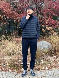 Heattech pile lined joggers longer штани на шерпі uniqlo
