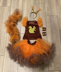 Костюм Білочки на 5-6 р. для дівчинки