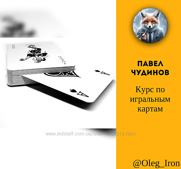 Курс по игральным картам Павел Чудинов
