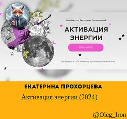 Екатерина Прохорцева Название Активация энергии 2024 