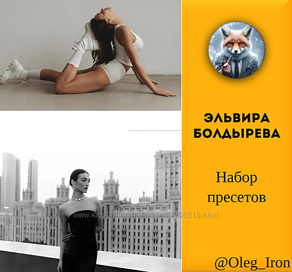 Эльвира Болдырева Набор пресетов