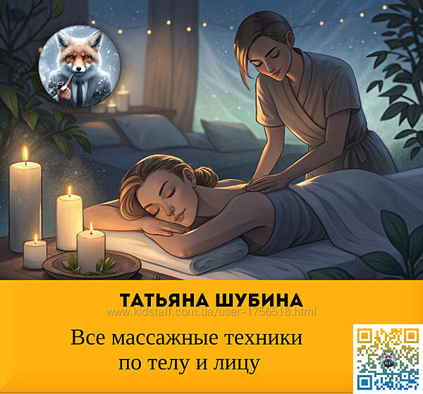 Татьяна Шубина Все массажные техники по телу и лицу в телеграм