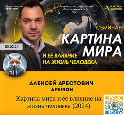 Алексей Арестович Картина мира и ее влияние на жизнь человека 2024