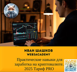 Иван Шашков Практические навыки для заработка на криптовалюте. 2025 PRO