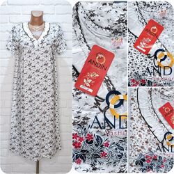 Ночнушка 48-52р, нічна сорочка бавовняна, ночная рубашка, нічнушка andin