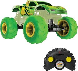 Hot Wheels Monster Trucks RC 115 Scale Gunkster світиться Хот Вілс