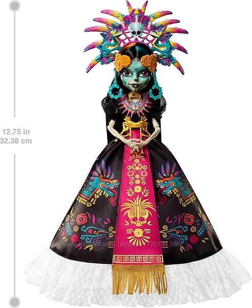 Monster High Doll, Skelita Calaveras Da de Muertos 2025 JDR63 Скеліта