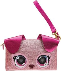 Інтерактивна сумочка-клатч Purse Pets Pappy Собачка рожева