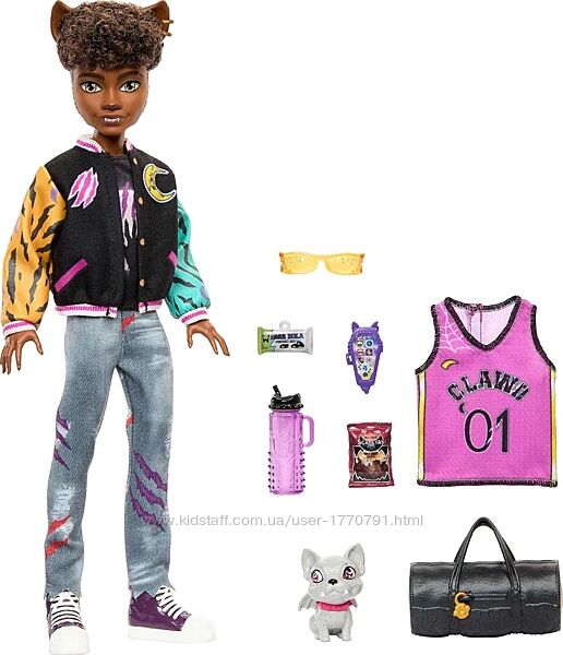  Monster High Clawd Wolf Werewolf Монстер Хай Клод Вульф HNF65