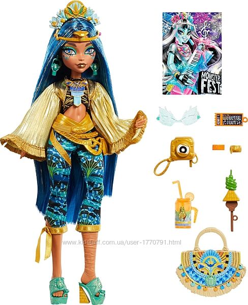 Monster High Monster Fest Doll Клео Монстро-фестиваль Монстр хай HXH8