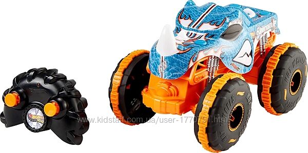 Hot Wheels RC Monster Trucks Rhinomite Хот Вілс Монстер трак пульт