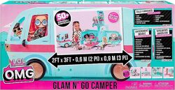 L. O. L. Surprise Glam N&acute Go Camper O. M. G Гламурний Кемпер ЛОЛ
