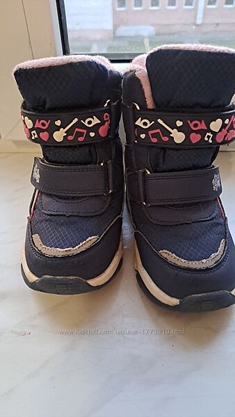 Чоботи для дівчинки Tom. m 24р.