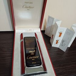 винтажный Cartier Must de Cartier Eau de Toilette 100мл сплеш 