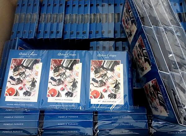 упаковка з 12шт Atelier Cologne Pomelo Paradis. перший випуск.