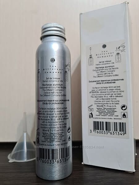 рефил The Different Company Sel de Vtiver 90мл. первый выпуск.