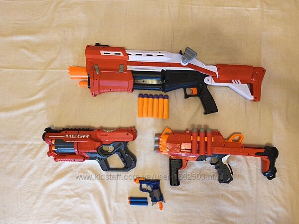 Игрушечные бластеры Nerf