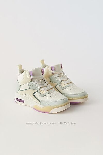 Високі кросівки , демісезонні кросовки, стильні хайтопи Zara